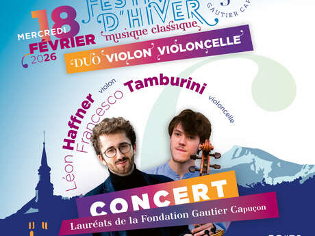 Violin and cello duo - Gautier Capuçon Foundation
