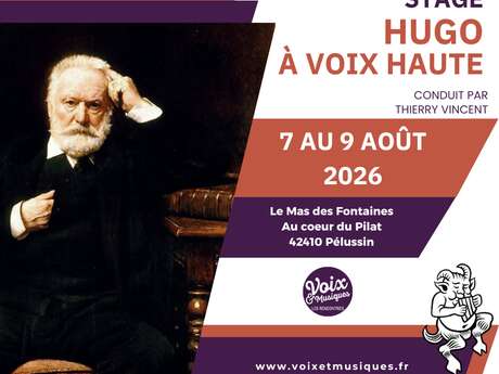 Stage Hugo à voix haute - Rencontres Voix & Musiques 2026