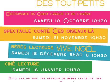 LE SAMEDI DES TOUT-PETITS : LA VOIX EN VOYAGE
