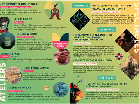 Les Bourgeons de Culture 2026