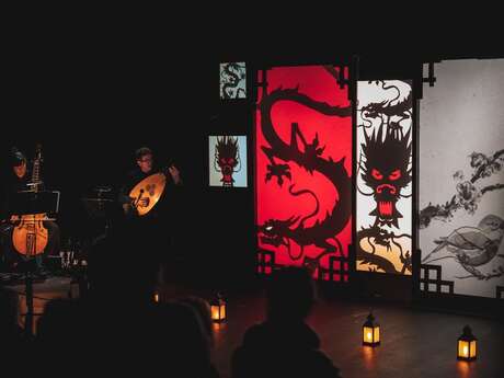 Théâtre d'ombre : Le rossignol et l'empereur de Chine