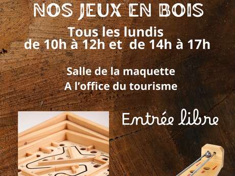 Jeux en bois pour petits et grands