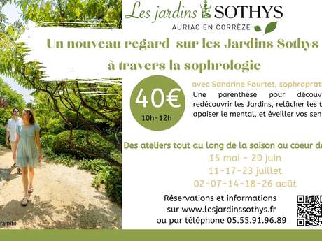 Un nouveau regard sur les Jardins Sothys à travers la sophrologie