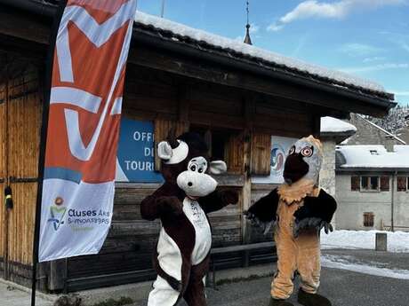 Parcours d'orientation et goûter de la mascotte