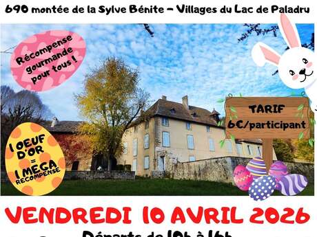 Chasse aux œufs à la Sylve Bénite
