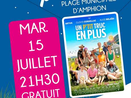 Open-air cinema: Un p'tit truc en plus
