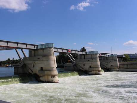 Visite des ecluses et barrage de Chatou