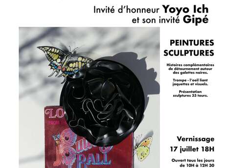 La Chapelle des Arts exhibition: Yoyo Ich and Gipé,