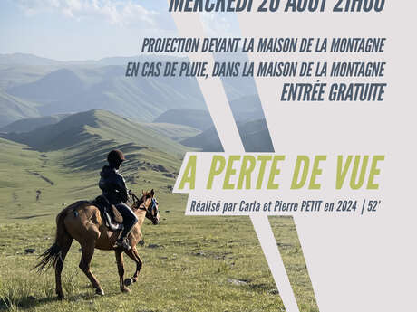 Cinéma de plein air "À PERTE DE VUE"