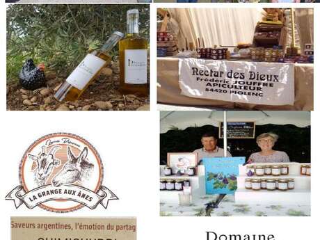 Marché Producteurs au Domaine de l'Abbé Dîne