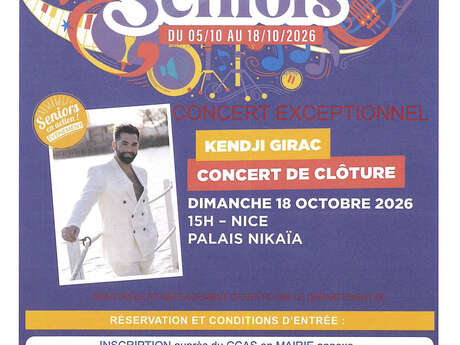 Quinzaine des Seniors : Kindji jirac au Palais Nikaïa