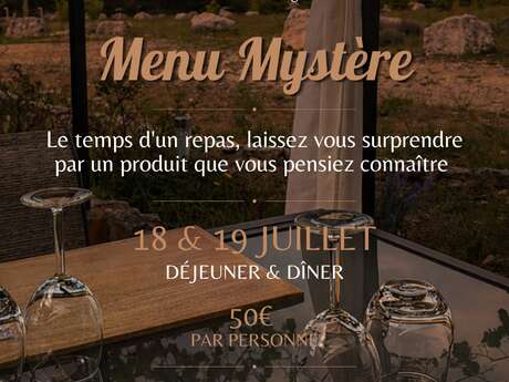 Menu Mystère