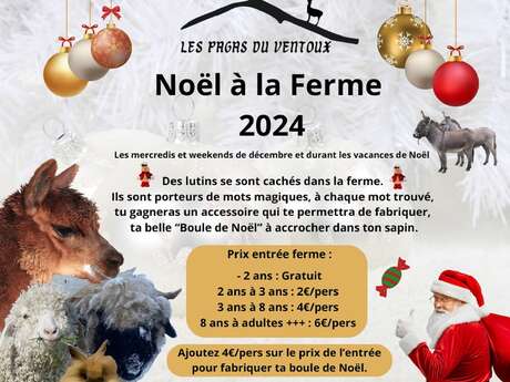 Noël à la ferme "Les Pagas du Ventoux"