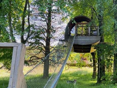 Monchâteau Étoilé : Les cabanes perchées