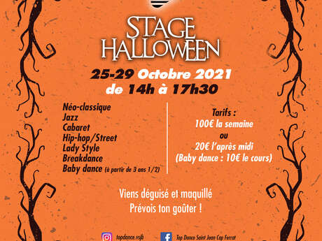 Stage de danse "Halloween" pour enfants