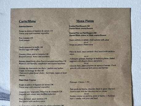 Restaurant Pistou