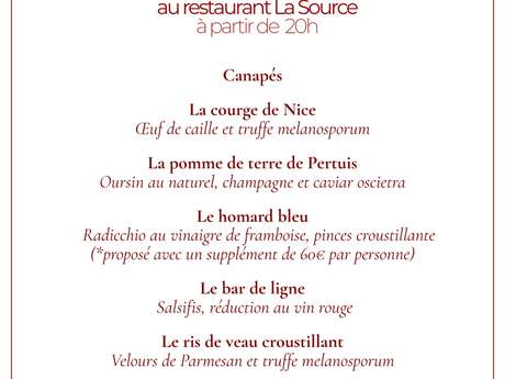 Château de la Gaude - Réveillon de la Saint-Sylvestre