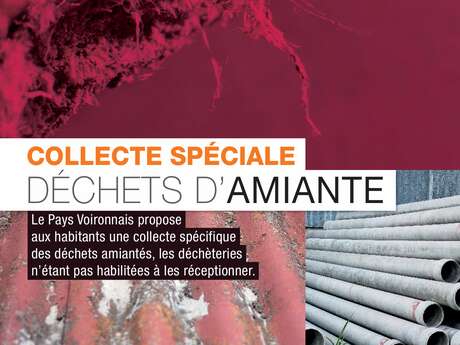 Collecte de déchets amiantés