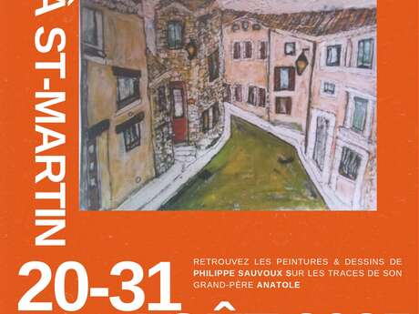 "De Montmartre à Saint-Martin", Exposition de Philippe SAUVOUX "De Montmartre à Saint-Martin", Exposition de Philippe SAUVOUX