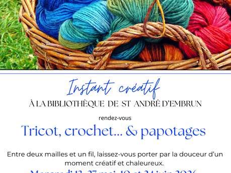 Tricot, crochet... & papotages
