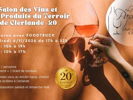 Salon des vins & des produits du terroir de Clerlande