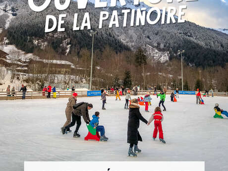 Ouverture officielle de la patinoire