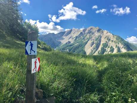 La Méa "Découverte" Trail route