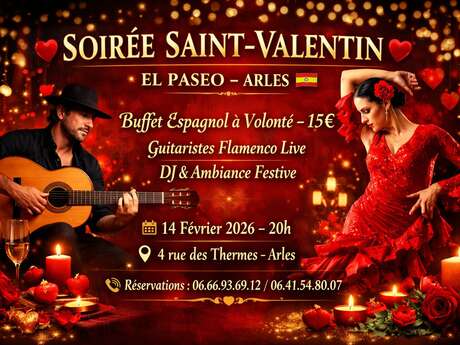 Soirée Saint Valentin - El Paseo