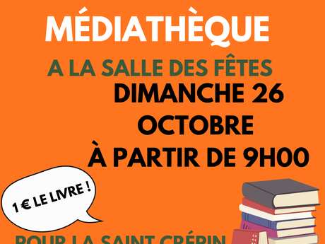 Braderie de la médiathèque