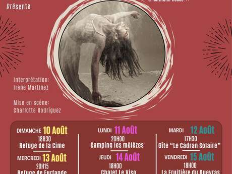 Spectacle "Decolorando" au refuge de Furfande