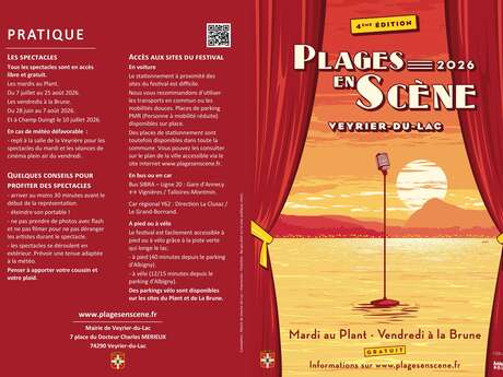 Plages en scène au champ Duingt