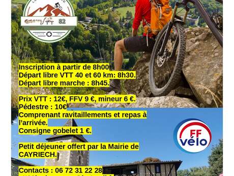 Randonnées VTT & pédestre - La Quercynoise