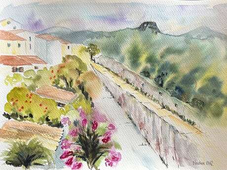 Balade Aquarelle Le 18 mai 2024