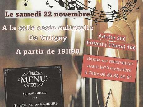 Soirée dansante Beaujolais nouveau