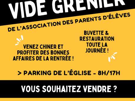 Vide grenier de l'Association des Parents d'Elèves