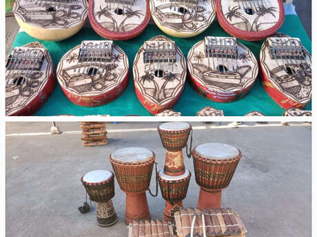 Exposition " Instrument d'Afrique " par Issaka Compaoré