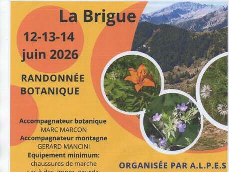 Botanical hikes, Association A.L.P.E.S.