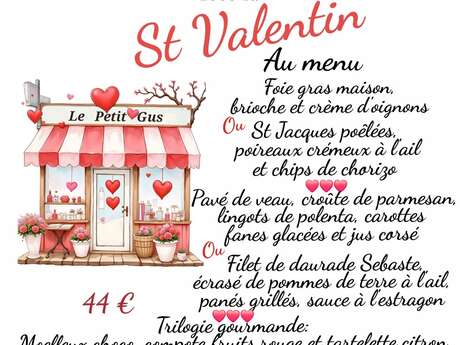 La Saint Valentin au Petit Gus