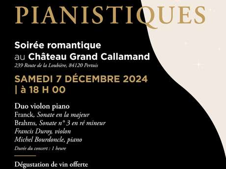 Les Nuits Pianistiques - Soirée Romantique au Château Grand Callamand