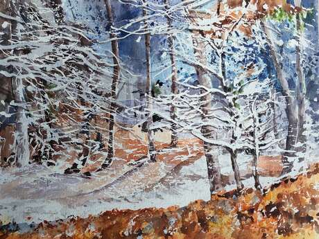 Stage de peinture "Carnet de voyage"