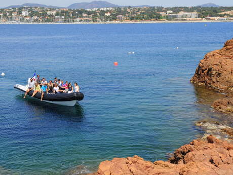 Excursion en mer - Roches rouges de l'Estérel