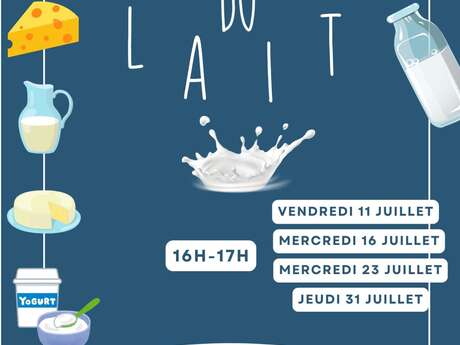 L'odyssée du lait - animation autour de l'expo "laiteries en Vercors"
