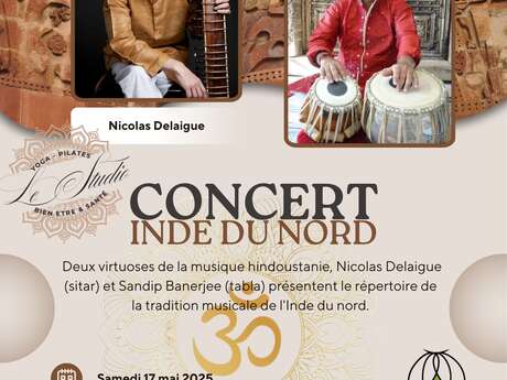 Concert "Musique de L'inde du Nord"