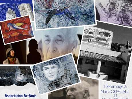 Rétrospective, “A l’ombre de CHAGALL, la lumière d’Heïdi”