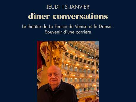 Les Jeudis de la Villa - Franco Bolletta - Le théâtre de La Fenice de Venise et la Danse : Souvenir d’une carrière