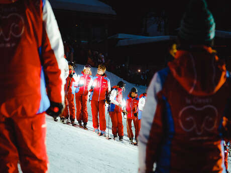 Pot d'accueil - Descente aux torches & fanfare