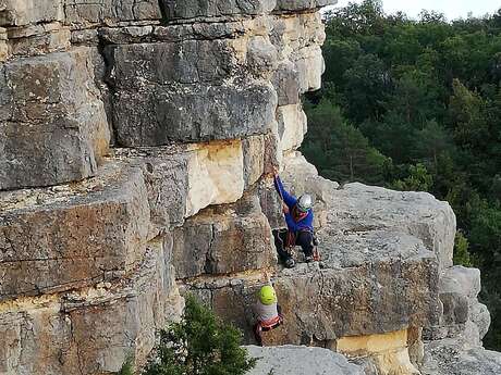 Le Vallon d'Estay - site d'escalade