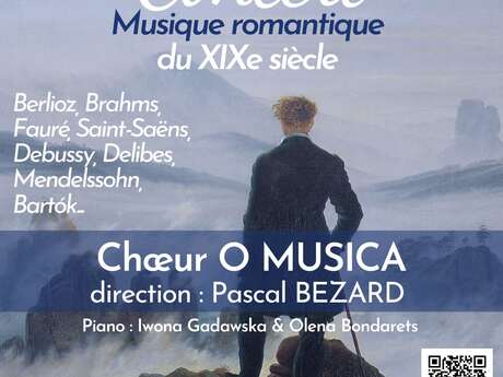 Concert Musique romantique du XIXe siècle du chœur O Musica  le 13 juin 2026 au Vésinet