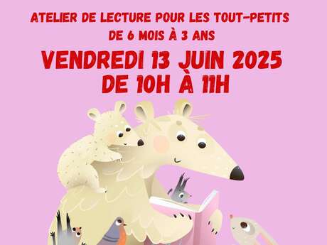 Bébés lecteurs à Valdeblore.
