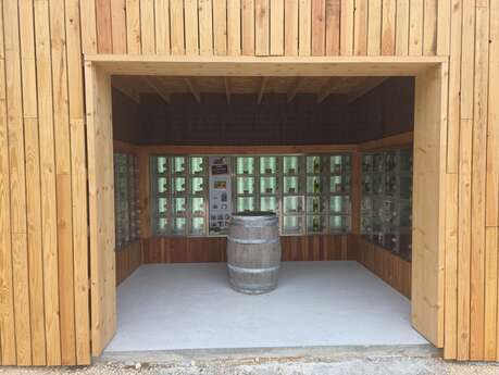 Casiers à la Ferme Auberge des Trouilles Casiers à la Ferme Auberge des Trouilles